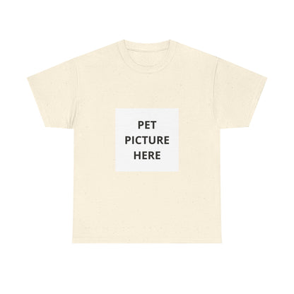 Personalized Pet Portrait Tee — "Katy's" Cat & Dog Memorial Shirt