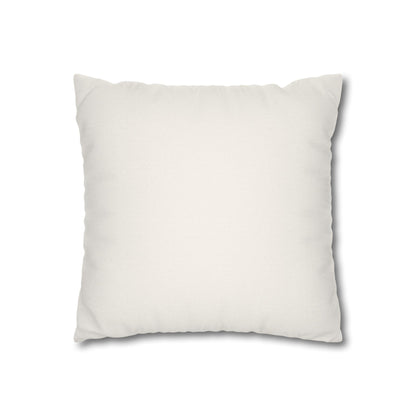 Peeking Black Cat Pillowcase — Cute Cat & Butterflies Decorative Throw Pillow