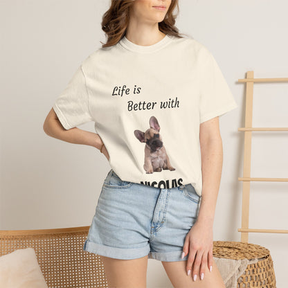 Custom Pet Portrait T-Shirt — Personalized Pet Photo Tee