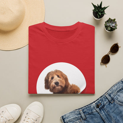 Big Dog Energy T-Shirt — Cute Peekaboo Doodle Graphic Tee
