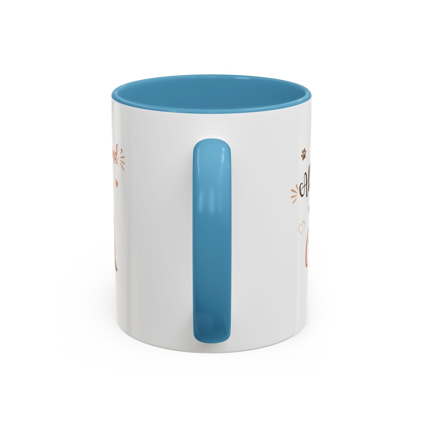 French Bulldog Coffee Mug – "Best Friend and My Love" Accent Ceramic Mug (11/15oz)