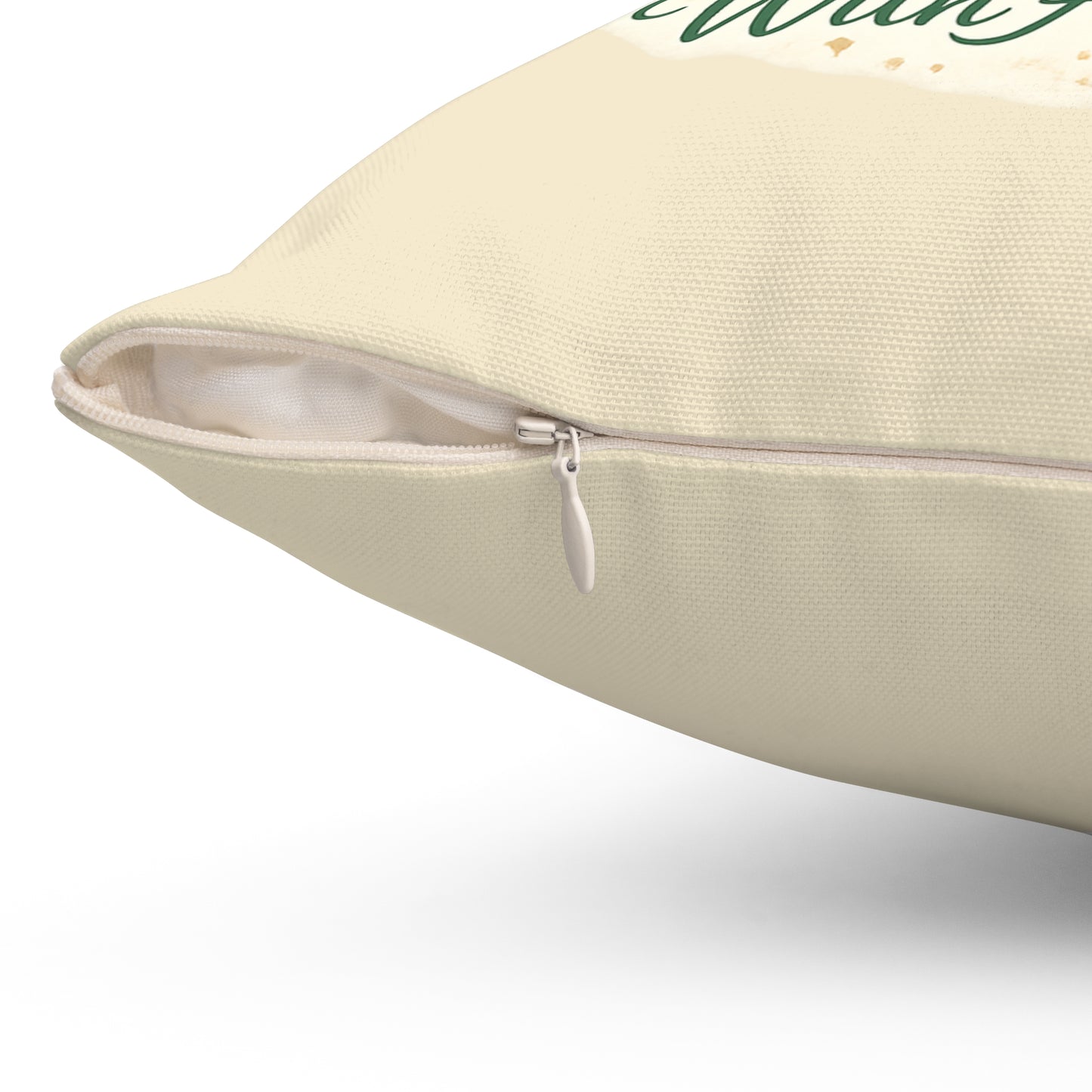Home Is Better With A Dog Decorative Pillow — Golden Retriever Throw Pillow