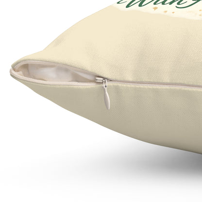 Home Is Better With A Dog Decorative Pillow — Golden Retriever Throw Pillow