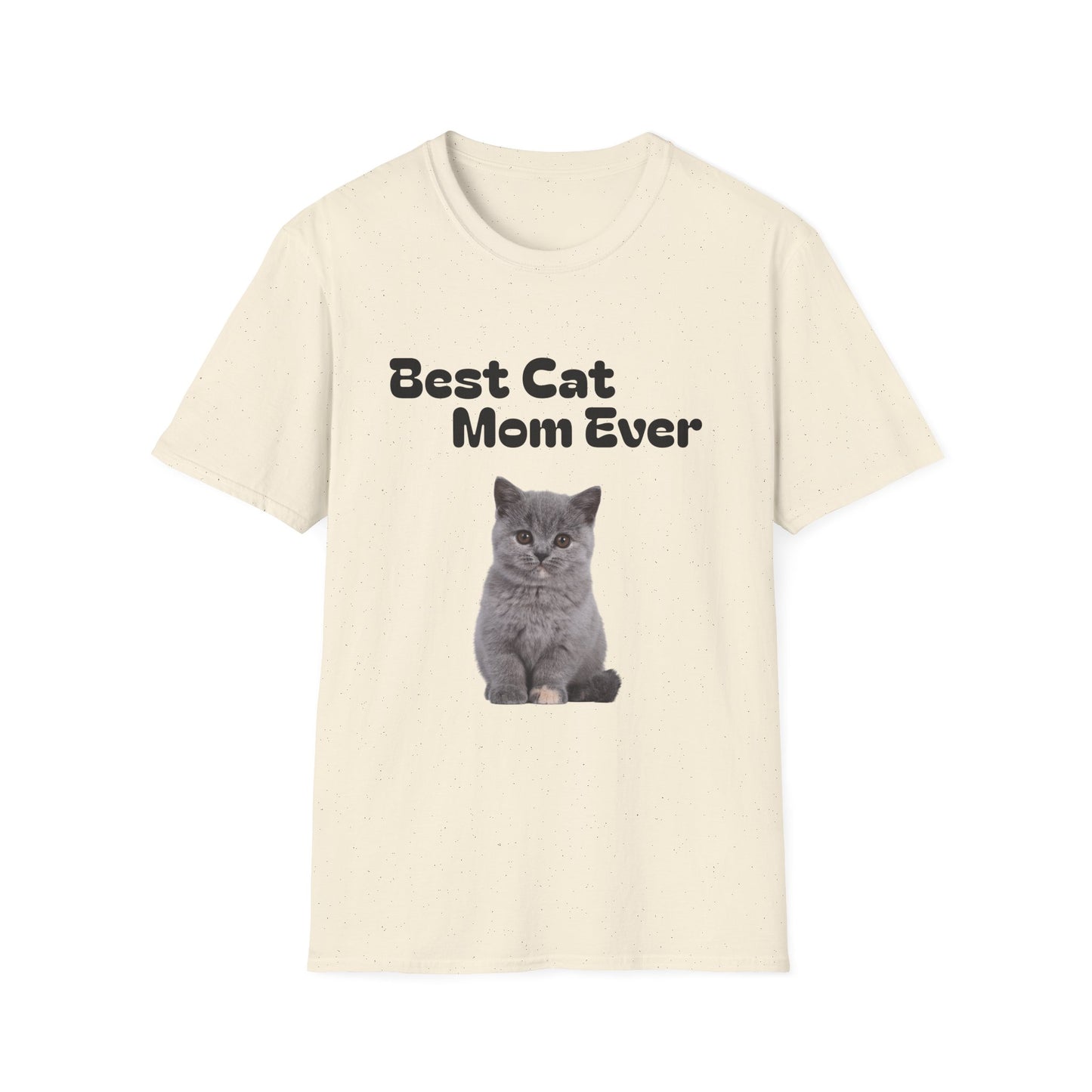 Best Cat Mom Ever T-Shirt — Cute Cat Lover Tee, Mother's Day Gift