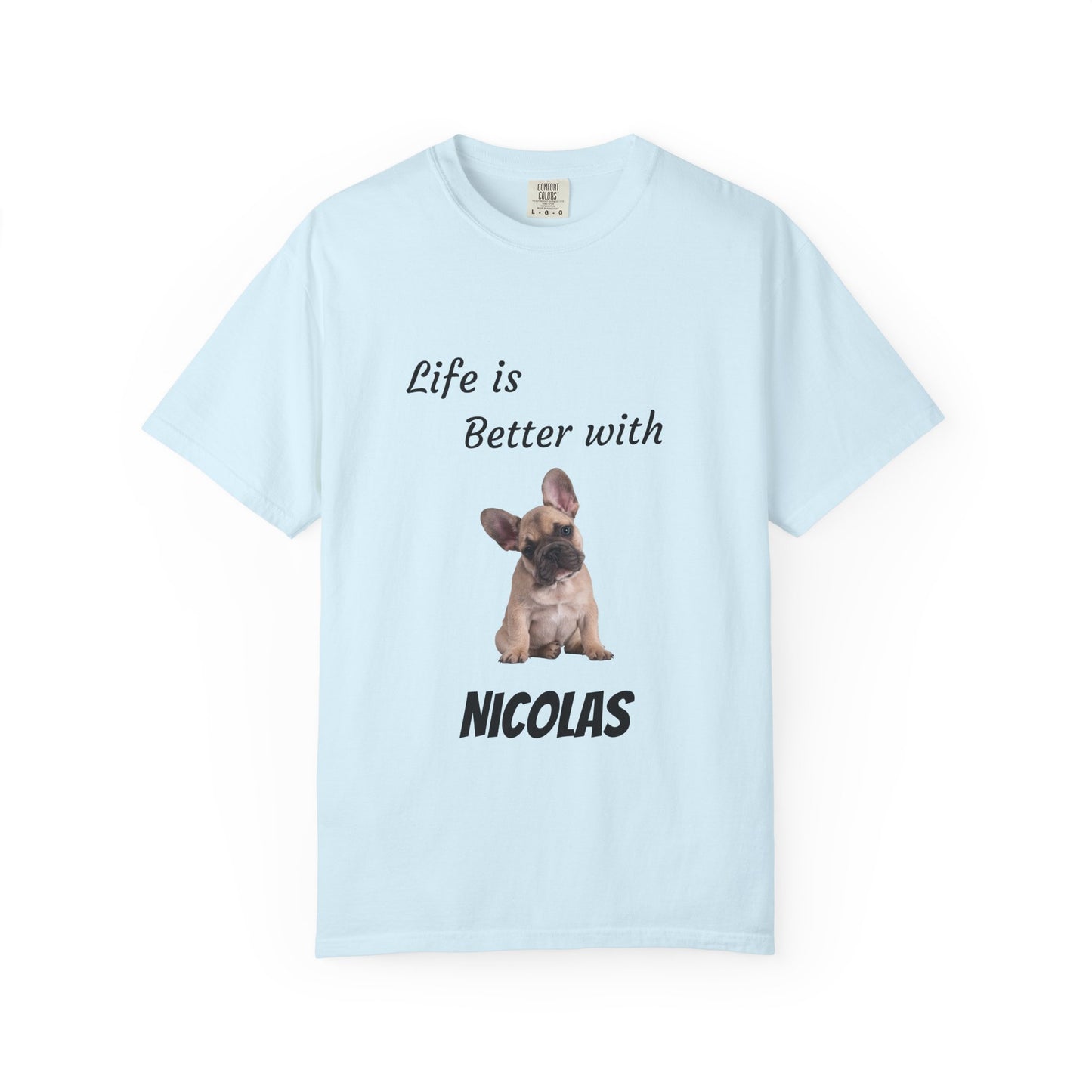 Custom Pet Portrait T-Shirt — Personalized Pet Photo Tee