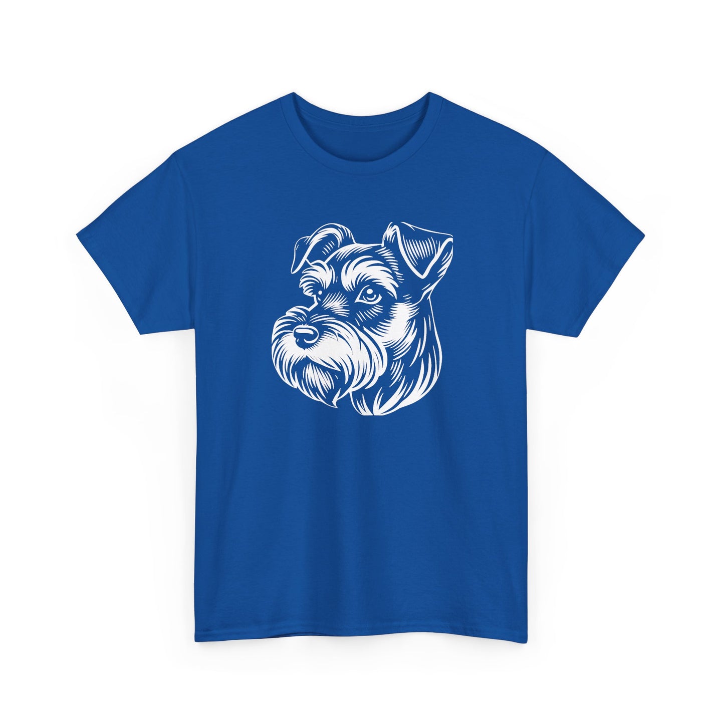 Schnauzer Portrait Tee — Personalize Dog Lover T-Shirt