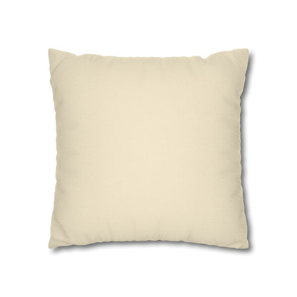 Floral Tabby Cat & Butterfly Decorative Pillowcase
