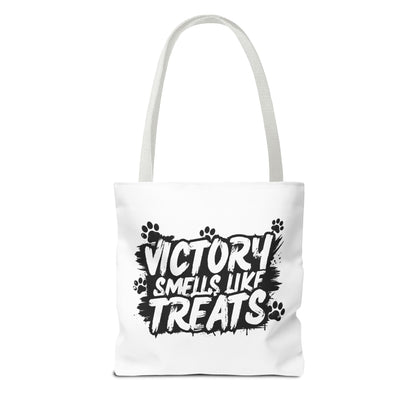 Victory Smells Like Treats Tote Bag — The Ultimate Dog Lover Tote