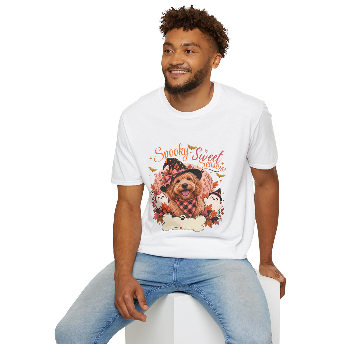 Personalized Doodle Halloween T-Shirt – Custom Goldendoodle & Labradoodle Tee