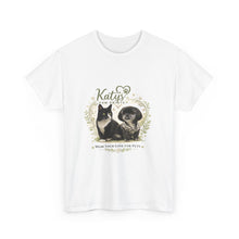 Cat & Dog Pet Lovers T-Shirt — "Katy's Pawfect Crew" Vintage Pet Portrait Tee
