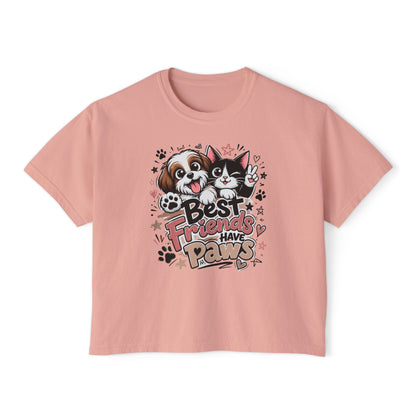 Pet Best Fiend T-Shirt — Women's Boxy Tee