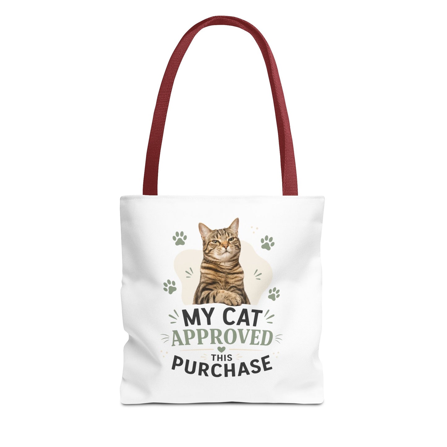 Cat-Approved Tote Bag – "My Cat Approved This Purchase" Cute Cat Shopper Tote