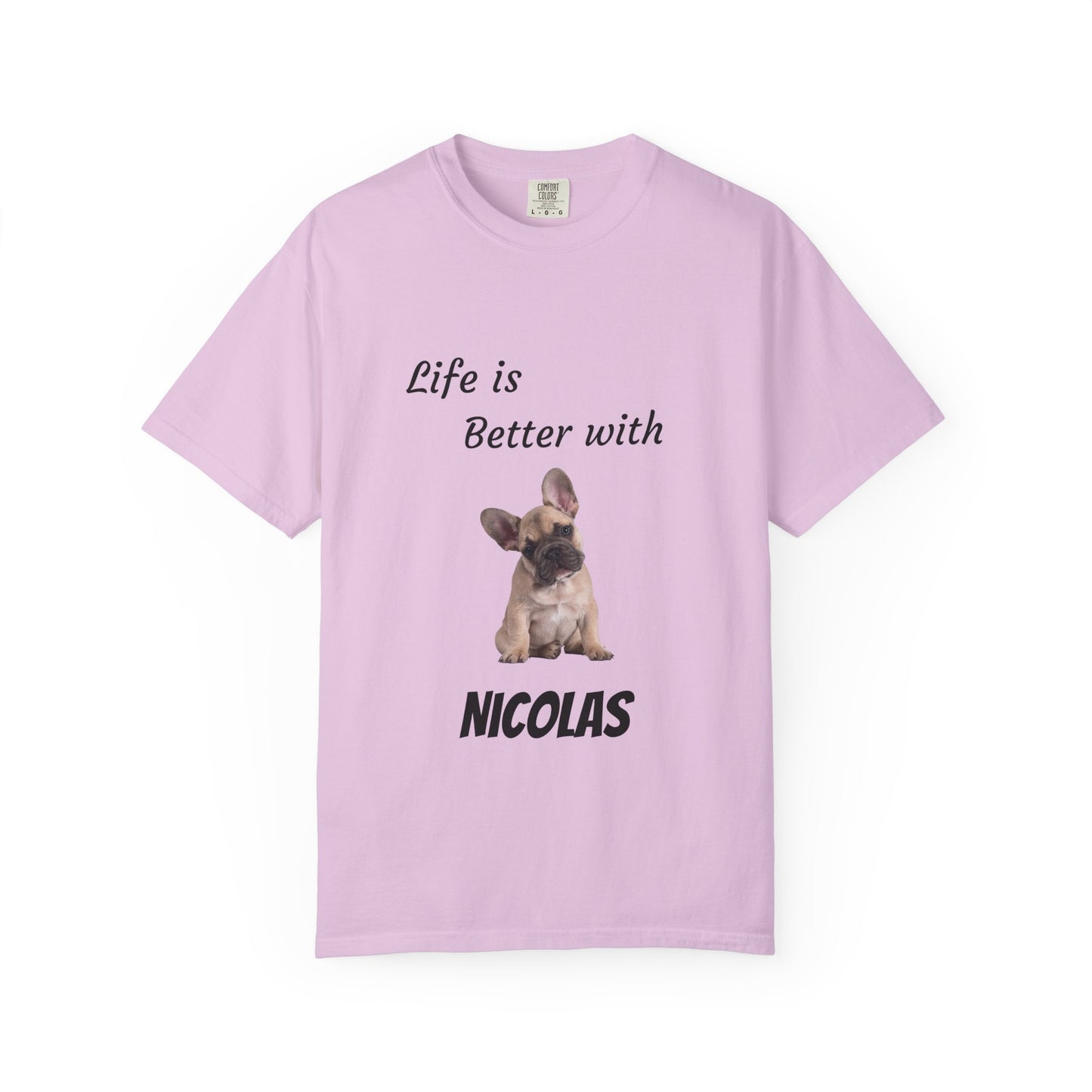 Custom Pet Portrait T-Shirt — Personalized Pet Photo Tee