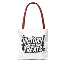 Victory Smells Like Treats Tote Bag — The Ultimate Dog Lover Tote