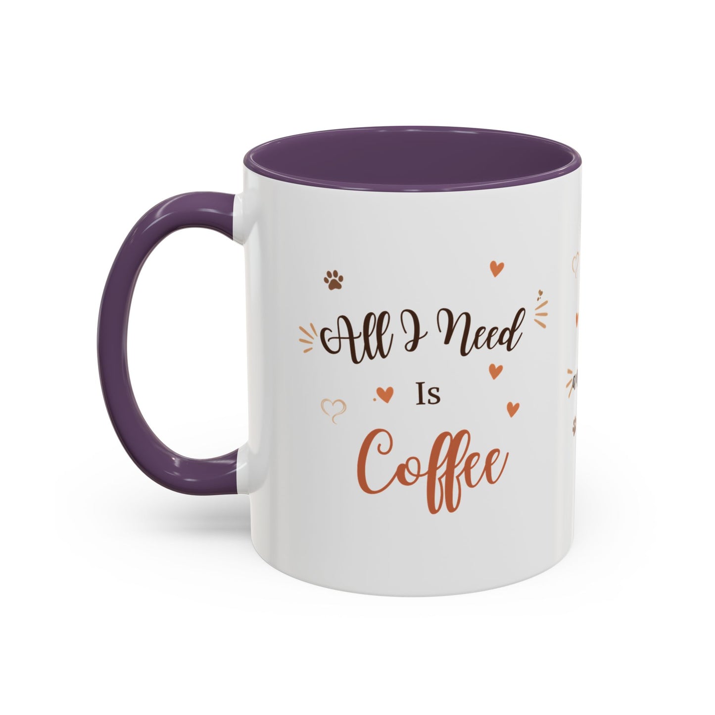 French Bulldog Coffee Mug – "Best Friend and My Love" Accent Ceramic Mug (11/15oz)