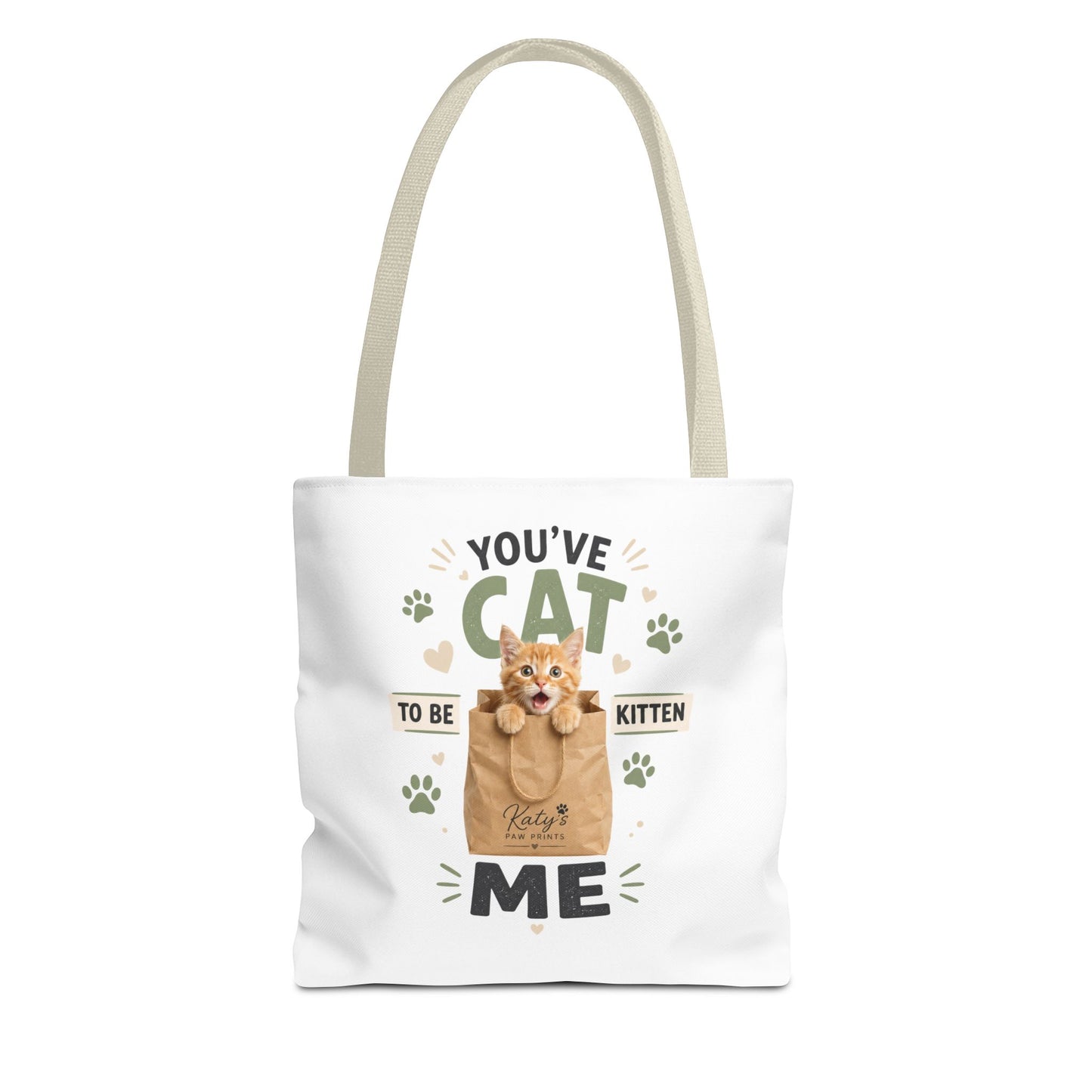 You've Cat to Be Kitten Me Tote Bag — Cute Cat Lover Grocery & Gift Tote