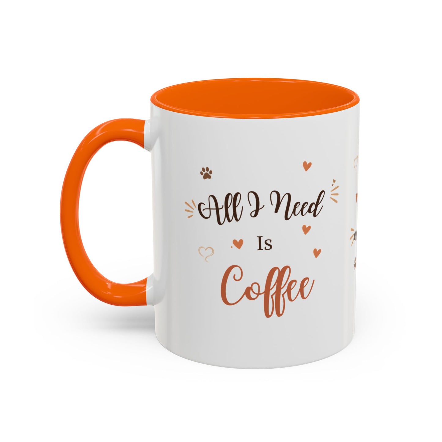 French Bulldog Coffee Mug – "Best Friend and My Love" Accent Ceramic Mug (11/15oz)
