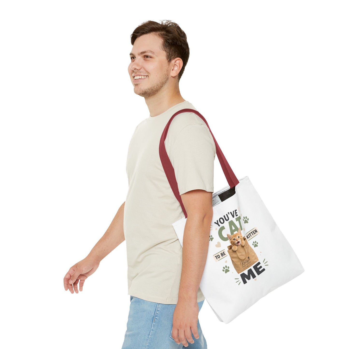 You've Cat to Be Kitten Me Tote Bag — Cute Cat Lover Grocery & Gift Tote