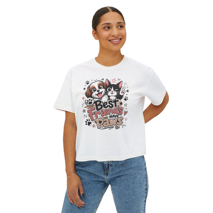 Pet Best Fiend T-Shirt — Women's Boxy Tee