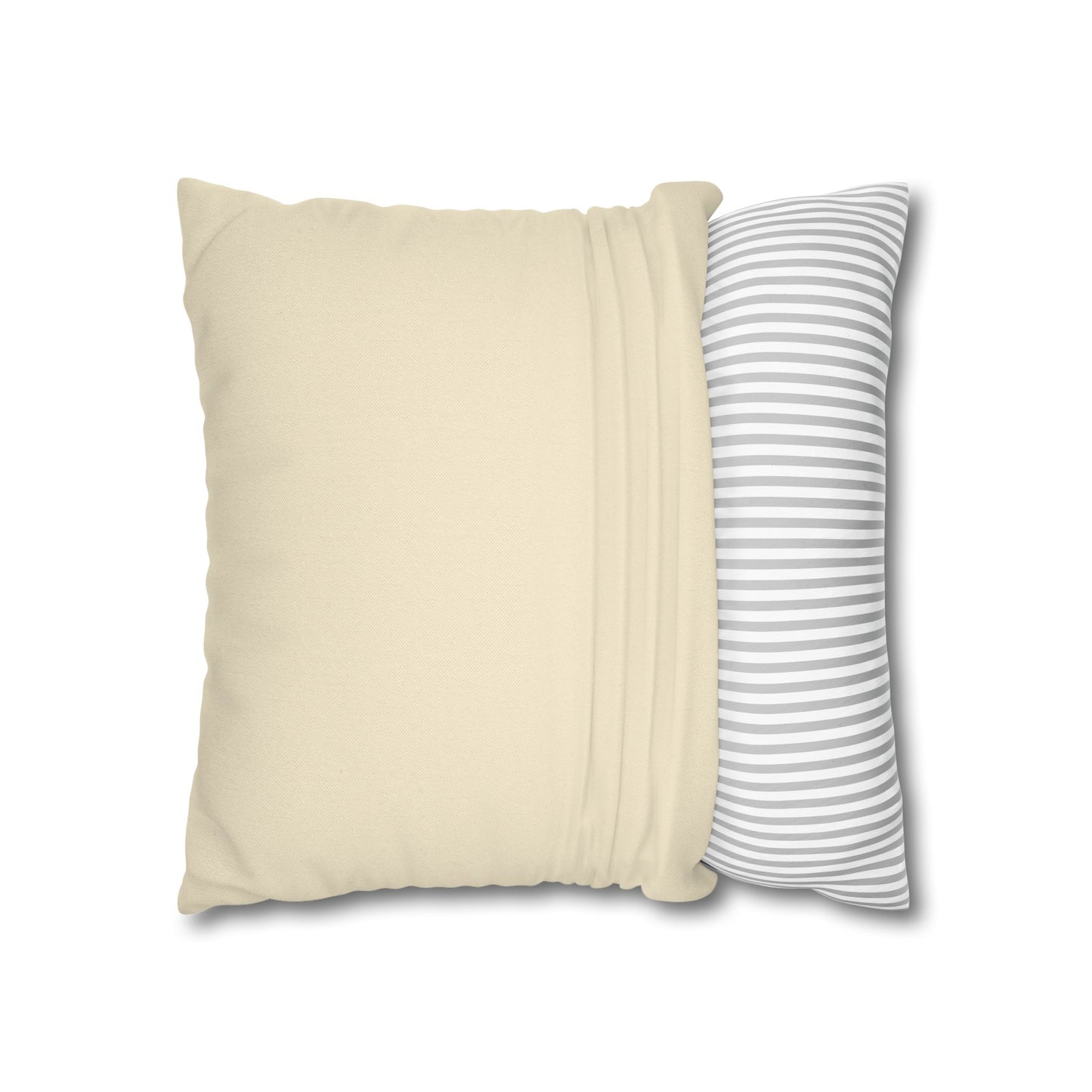 Floral Tabby Cat & Butterfly Decorative Pillowcase