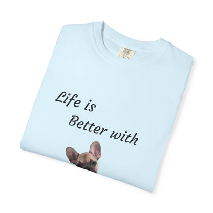 Custom Pet Portrait T-Shirt — Personalized Pet Photo Tee