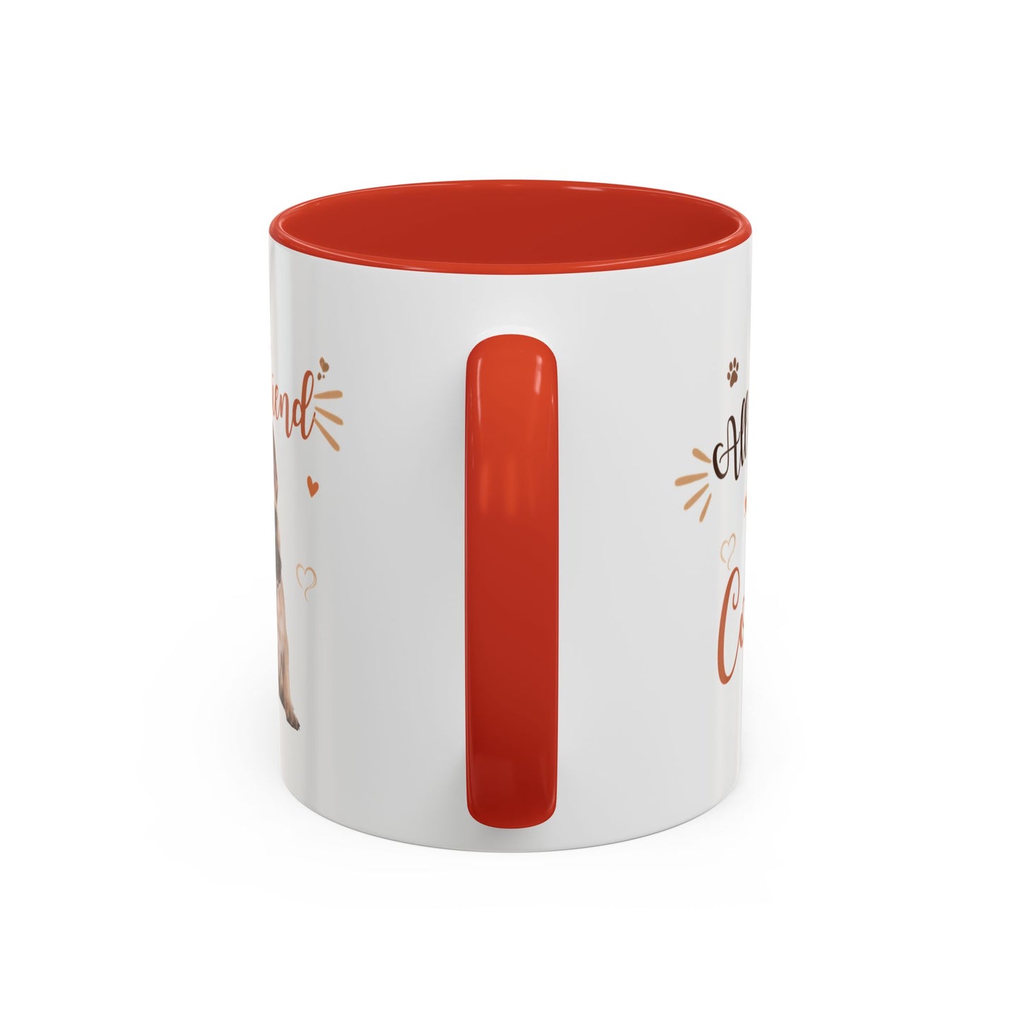 Best Friend French Bulldog Accent Coffee Mug — Cute Pet Lover Gift (11/15oz)