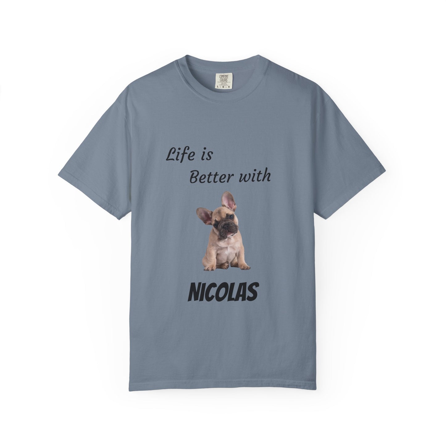 Custom Pet Portrait T-Shirt — Personalized Pet Photo Tee