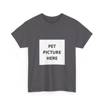 Personalized Pet Portrait Tee — "Katy's" Cat & Dog Memorial Shirt