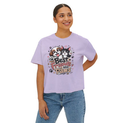 Pet Best Fiend T-Shirt — Women's Boxy Tee