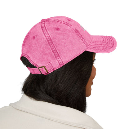 Cat Team Vintage Embroidered Cap