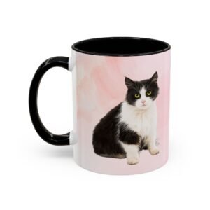 Cat Lover Coffee Mug - Best Mom Gift - Cute Pet Design - 11 & 15oz