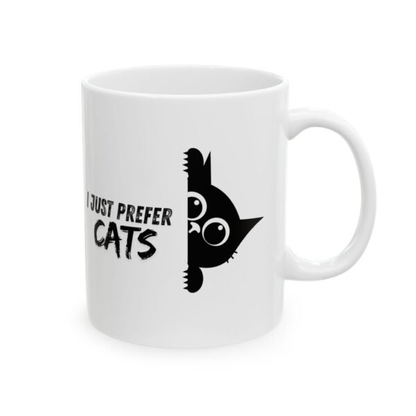 Funny Cat Lover Ceramic Mug - Image 3