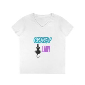 Ladies' “Crazy Cat Lady” T-Shirt – Soft Cotton & Purr-fectly Fun