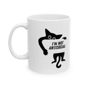 Funny Cat Lover Ceramic Mug