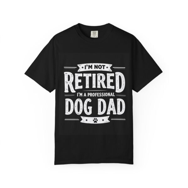 Professional Dog Dad Shirt – Funny Retirement Gift for Men Who Love Dogs