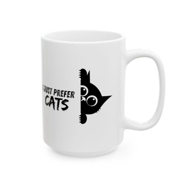 Funny Cat Lover Ceramic Mug - Image 5