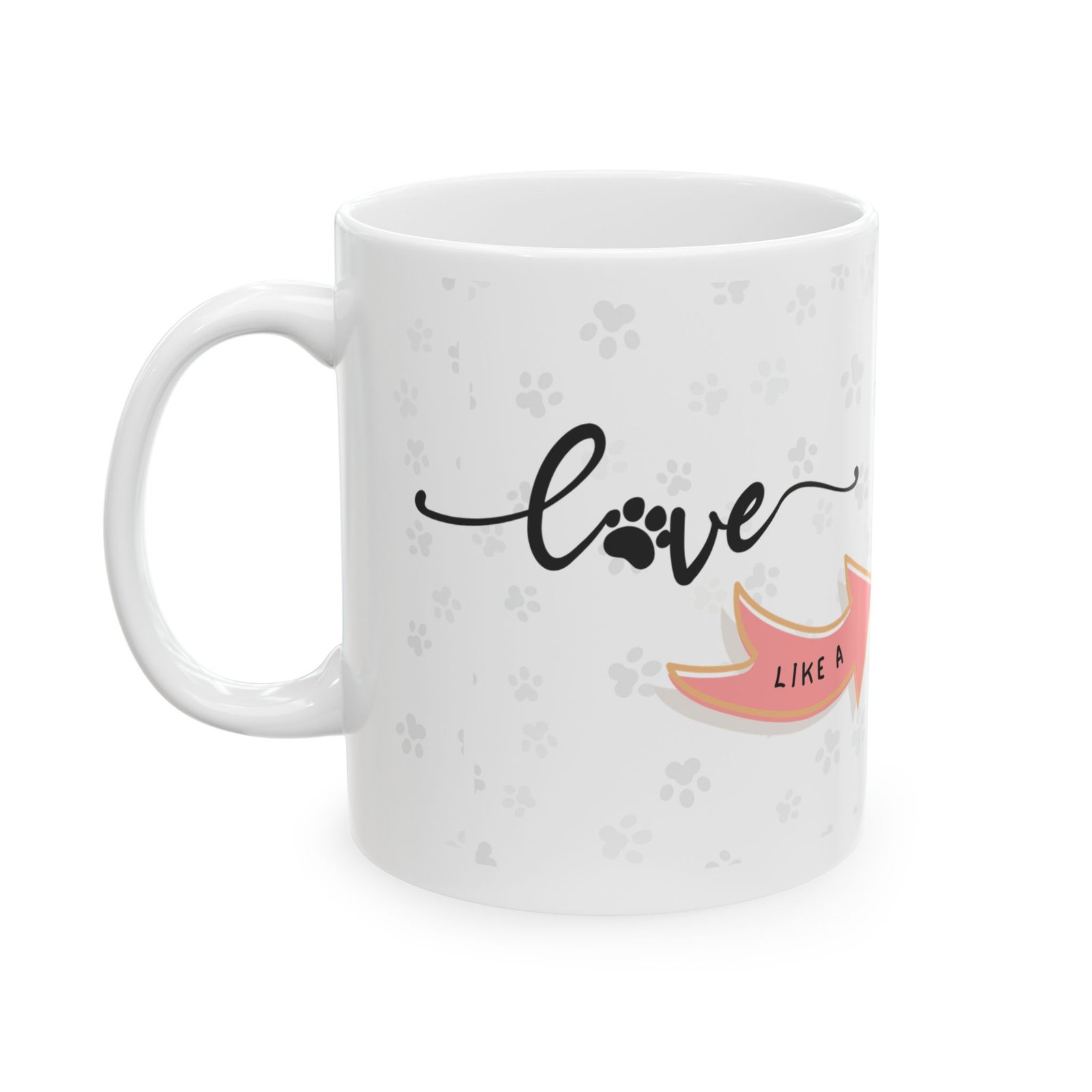 Dog Lover's Inspirational Ceramic Mug - Image 4